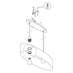 EGLO Suspension Maserlo III 12 EGLO Suspension Maserlo III -Eglo 1000032309 210610 06200200010 DETAILS P000000001000032309