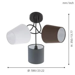 EGLO Plafonnier Almeida -Eglo 1000111131 200623 10014200117 SKETCH DETAILS P000000001000111131 sketch