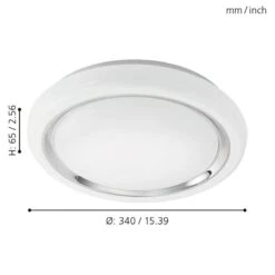 EGLO Plafonnier LED Capasso -Eglo 1000111299 200623 10014300135 SKETCH DETAILS P000000001000111299 sketch