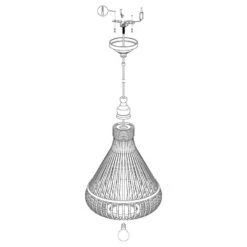 EGLO Suspension Amsfield II -Eglo 1000130604 210611 11522900001 SKETCH DETAILS P000000001000130604 sketch