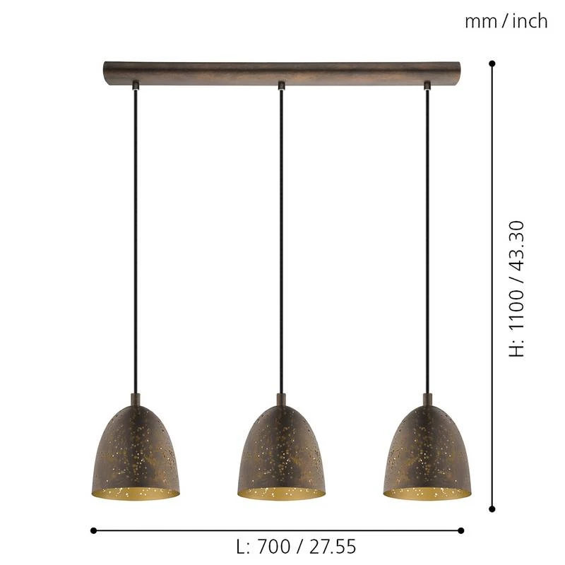 EGLO Suspension Safi II 5 EGLO Suspension Safi II – Image 3