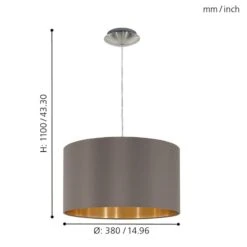 EGLO Suspension Maserlo I -Eglo 1000137181 210610 06201600127 DETAILS P000000001000137181