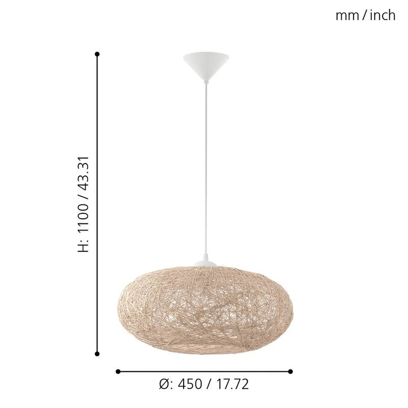 EGLO Suspension Campilo 16 EGLO Suspension Campilo – Image 14