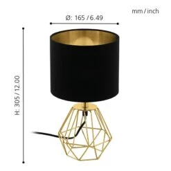 EGLO Lampe Carlton I -Eglo 1000137398 210610 06201700143 DETAILS P000000001000137398