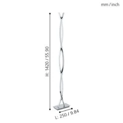 EGLO Lampadaire Lasana I -Eglo 1000137446 200623 10014600236 SKETCH DETAILS P000000001000137446 sketch