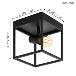 EGLO Plafonnier Silentina -Eglo 1000178373 210610 06202400213 DETAILS P000000001000178373