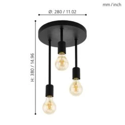 EGLO Plafonnier Wilmcote 9 EGLO Plafonnier Wilmcote -Eglo 1000196700 210610 06202700236 DETAILS P000000001000196700