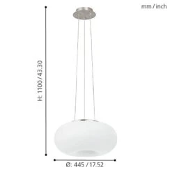 EGLO Suspension Optica 7 EGLO Suspension Optica -Eglo 1000196855 200623 10015000353 SKETCH DETAILS P000000001000196855 sketch