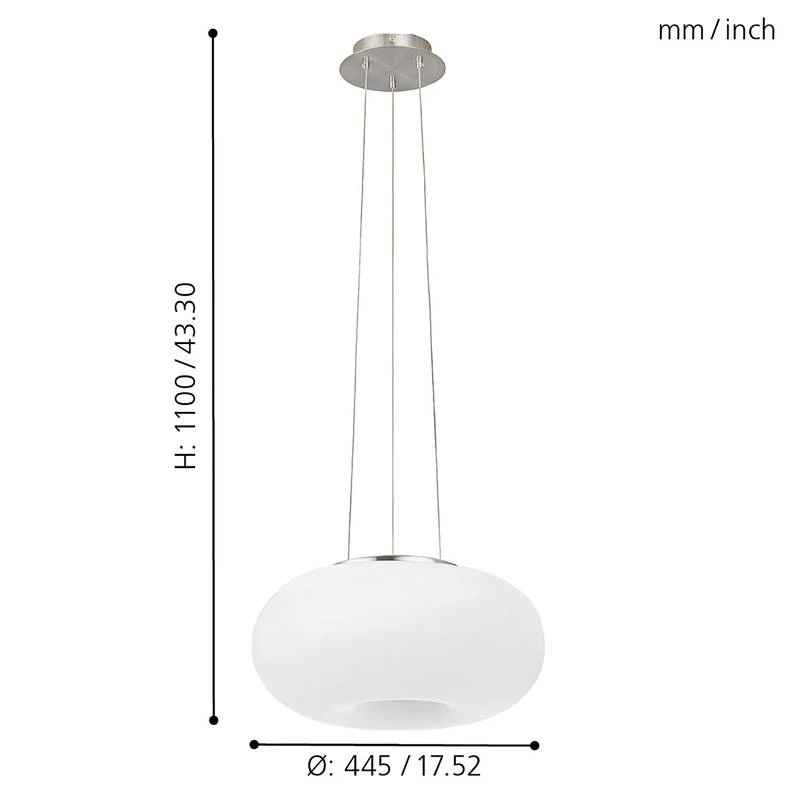 EGLO Suspension Optica 5 EGLO Suspension Optica – Image 3