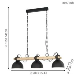 EGLO Suspension Lubenham 9 EGLO Suspension Lubenham -Eglo 1000201630 200623 10015100376 SKETCH DETAILS P000000001000201630 sketch