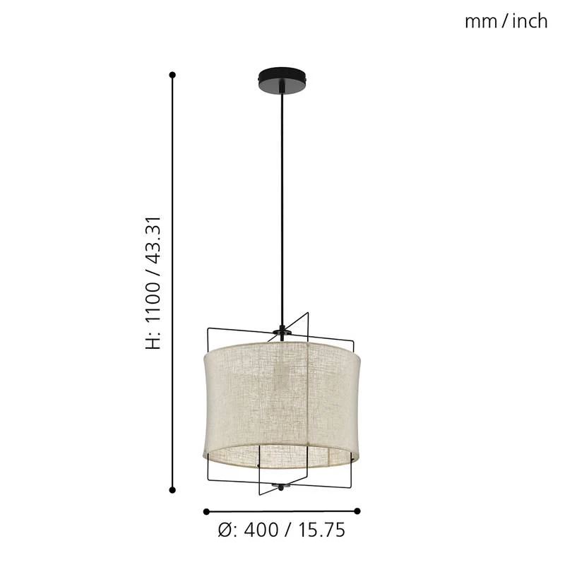 EGLO Suspension Bridekirk II 6 EGLO Suspension Bridekirk II – Image 4