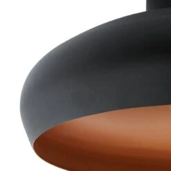 EGLO Plafonnier Mogano -Eglo deckenleuchte mogano stahl 1 flammig 4977844