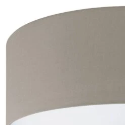 EGLO Plafonnier Pasteri -Eglo deckenleuchte pasteri ii webstoff glas 3 flammig haselnuss 4977948