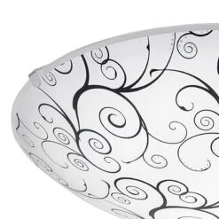 EGLO Plafonnier LED Margitta III -Eglo led deckenleuchte margitta iii glas stahl 1 flammig 4978936