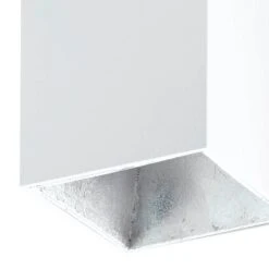 EGLO Plafonnier LED Polasso I 14 EGLO Plafonnier LED Polasso I -Eglo led deckenleuchte polasso i aluminium kunststoff 1 flammig weiss silber 4572916
