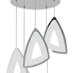 EGLO Suspension LED Amonde -Eglo led pendelleuchte amonde kunststoff aluminium 5 flammig 4576724