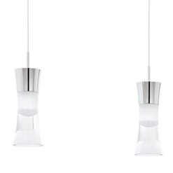 EGLO Suspension LED Pancento -Eglo led pendelleuchte pancento kunststoff stahl 4 flammig 4572872