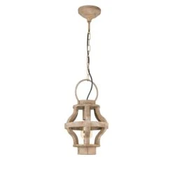 EGLO Suspension Kinross III 5 EGLO Suspension Kinross III -Eglo pendelleuchte kinross iii buche massiv metall 1 flammig 4975932