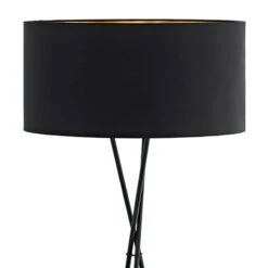 EGLO Lampadaire Fondachelli 9 EGLO Lampadaire Fondachelli -Eglo stehleuchte fondachelli mischgewebe stahl 1 flammig schwarz 4577024