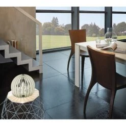 EGLO Lampe Cossano -Eglo tischleuchte cossano holz stahl 1 flammig 4977972